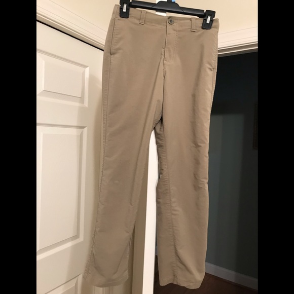 under armour khaki pants youth